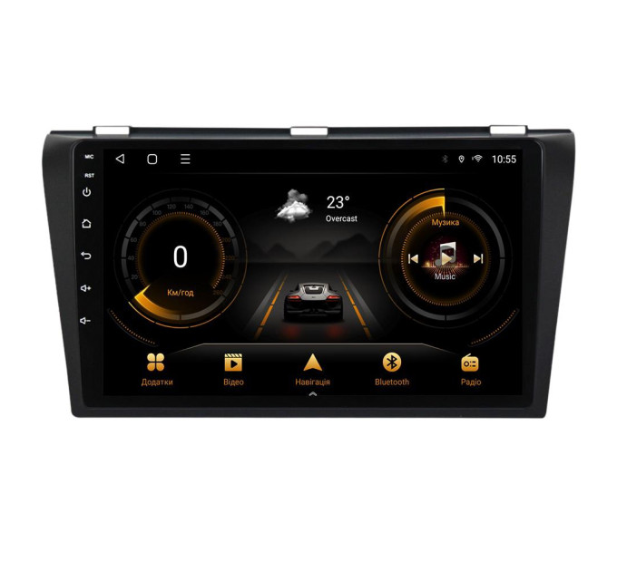 Штатна магнітола для Mazda 3 2003-2009 BACAR 2/32Gb Optimal