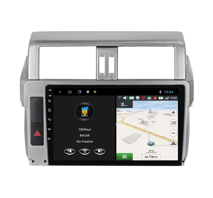 Штатна магнітола для Toyota Land Cruiser Prado 2013-2017 BACAR 2/32Gb Optimal