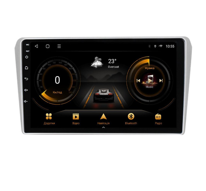 Штатна магнітола для Toyota Avensis T250 2 II 2003-2009 BACAR 1/16Gb Optimal