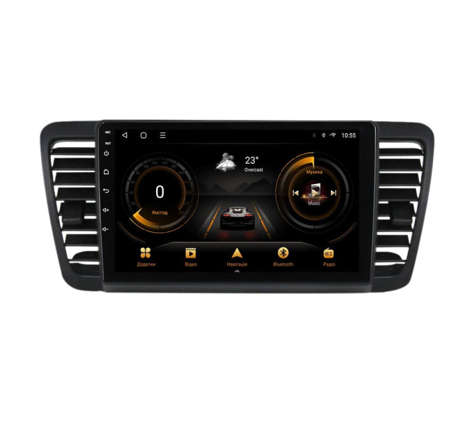 Штатна магнітола для Subaru Outback 3 Legacy 4 2003-2009 BACAR 1/16Gb Optimal