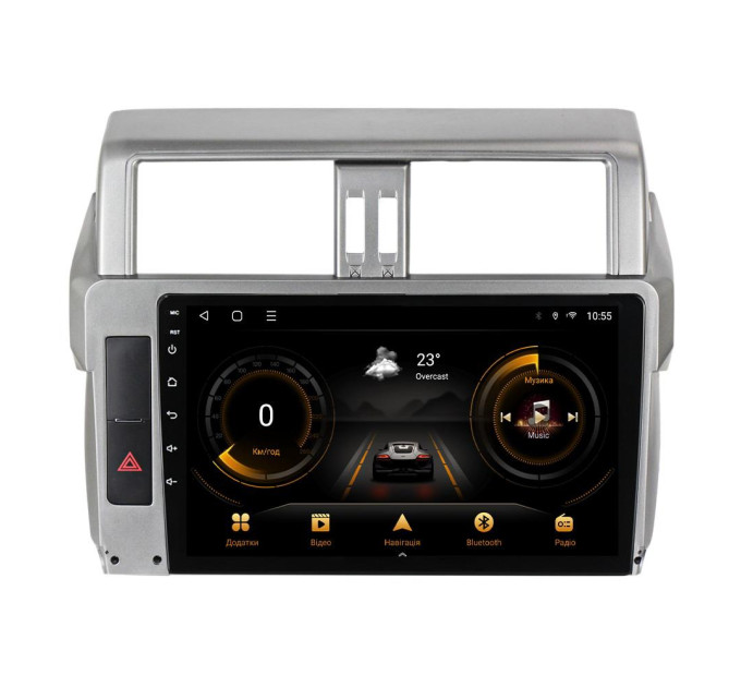 Штатна магнітола для Toyota Land Cruiser Prado 2013-2017 BACAR 2/32Gb Optimal