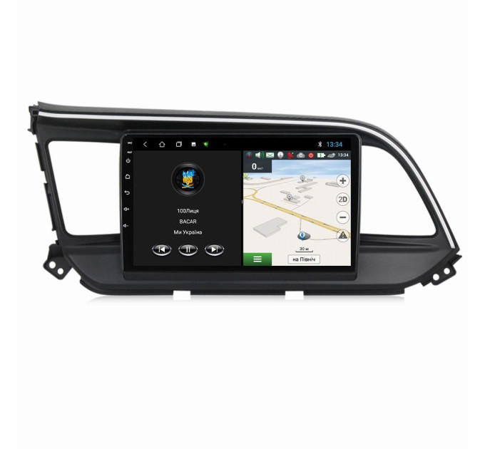 Штатна магнітола для Hyundai Elantra 2015-2019 BACAR 1/16Gb Optimal