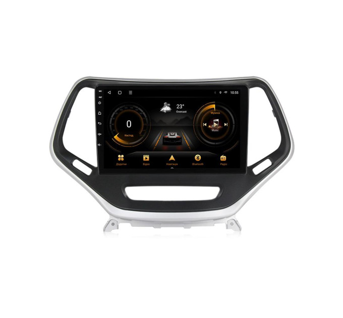 Штатна магнітола для Jeep Cherokee 2014-2018 BACAR 1/16Gb Optimal