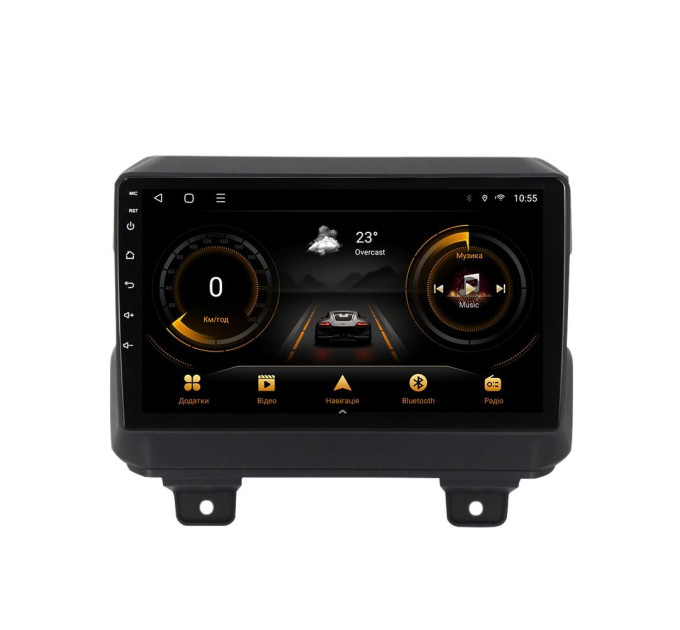 Штатна магнітола для Jeep Wrangler 4 2018-2019 BACAR 1/16Gb Optimal