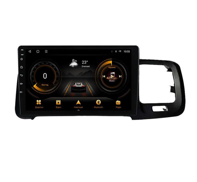 Штатна магнітола для Volvo S60 V60 2011-2020 BACAR 1/16Gb Optimal