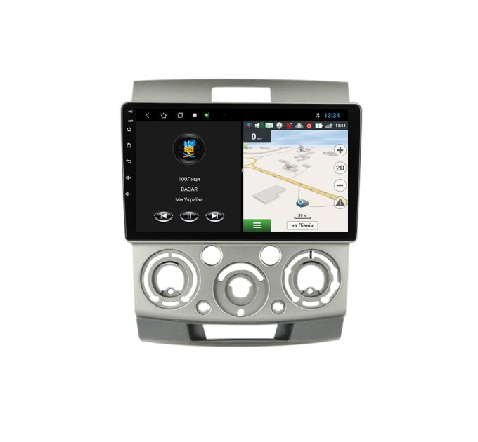 Штатна магнітола для Ford Ranger 2 2006-2011 BACAR 2/32Gb Optimal