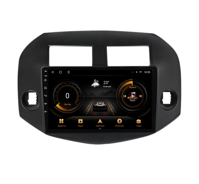 Штатна магнітола для Toyota RAV 4 2005-2013 BACAR 1/16Gb Optimal