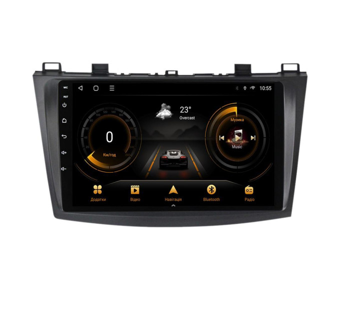 Штатна магнітола для Mazda 3 2009-2013 BACAR 1/16Gb Optimal