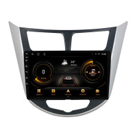 Штатна магнітола для Hyundai Accent Solaris black 2010-2016 BACAR 1/16Gb Optimal