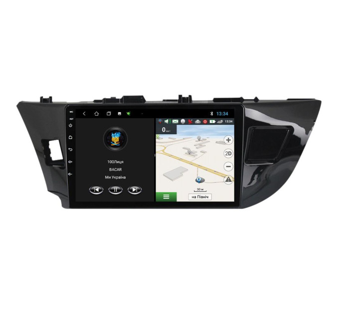 Штатна магнітола для Toyota Corolla 2013-2017 BACAR 1/16Gb Optimal