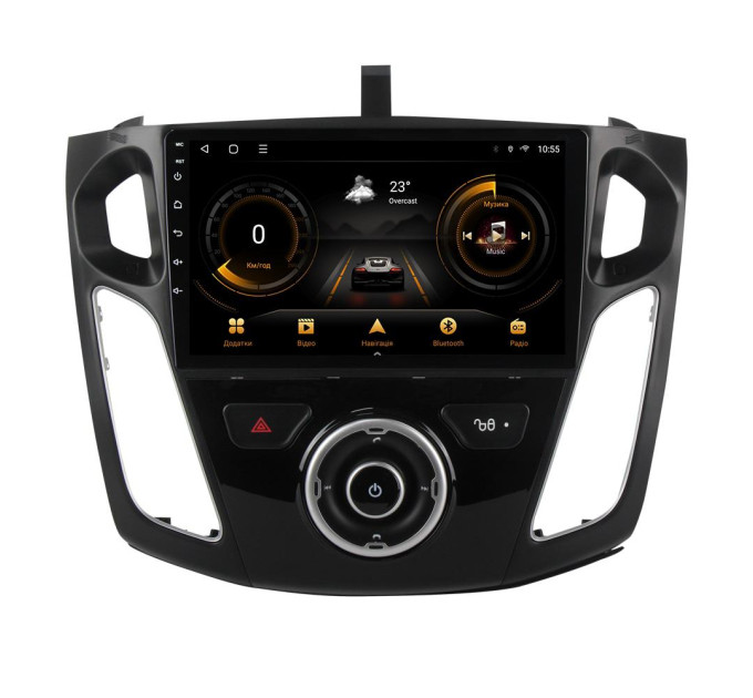 Штатна магнітола для Ford Focus 3 2011-2019 BACAR 1/16Gb Optimal