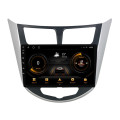 Штатна магнітола для Hyundai Accent Solaris black 2010-2016 BACAR 2/32Gb Optimal