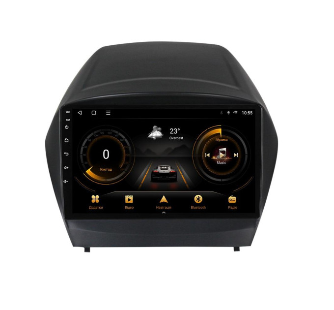 Штатна магнітола для Hyundai Tucson ix35 2009-2018 BACAR 1/16Gb Optimal