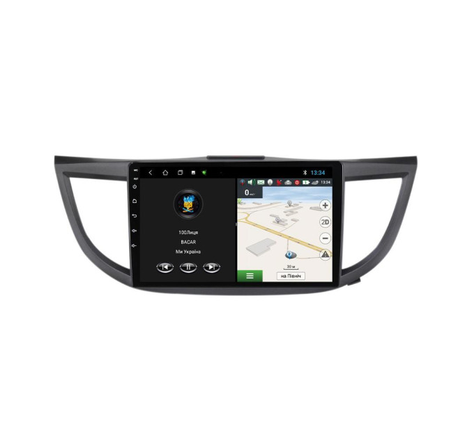 Штатна магнітола для Honda CRV 2011-2015 BACAR 1/16Gb Optimal