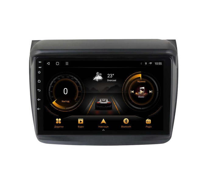 Штатна магнітола для Mitsubishi Pajero Sport L200 2008-2016 BACAR 1/16Gb Optimal