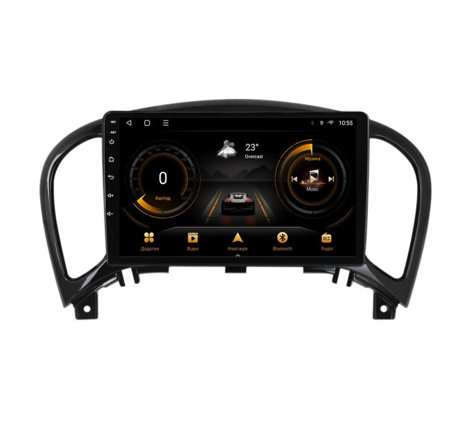 Штатна магнітола для Nissan Juke 2010-2014 BACAR 1/16Gb Optimal