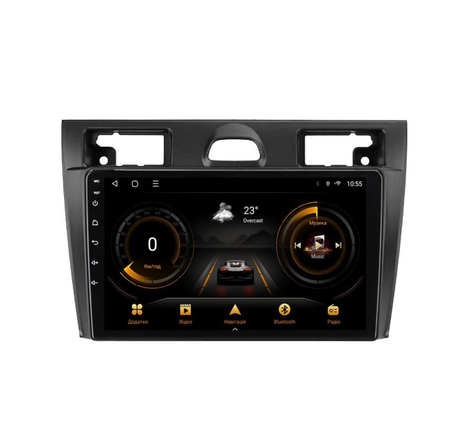 Штатна магнітола для Ford Fiesta Mk VI 5 Mk5 2002-2008 BACAR 2/32Gb Optimal