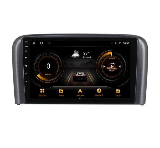 Штатна магнітола для Volvo S80 1998-2006 BACAR 1/16Gb Optimal