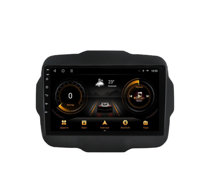 Штатна магнітола для Jeep Renegade 2014-2018 BACAR 1/16Gb Optimal