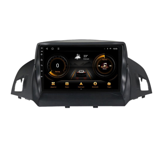 Штатна магнітола для Ford Kuga 2012-2019 BACAR 1/16Gb Optimal