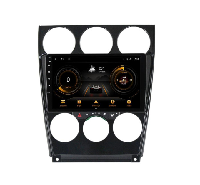 Штатна магнітола для Mazda 6 2004-2015 BACAR 1/16Gb Optimal