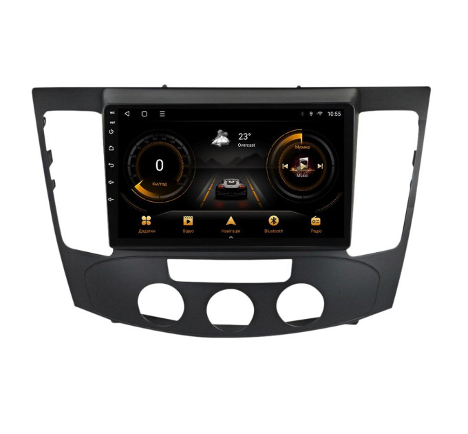 Штатна магнітола для Hyundai Sonata NF 2008-2010 BACAR 2/32Gb Optimal
