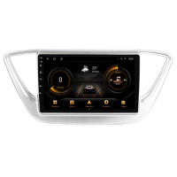 Штатна магнітола для Hyundai Accent Solaris silver 2017-2018 BACAR 2/32Gb Optimal