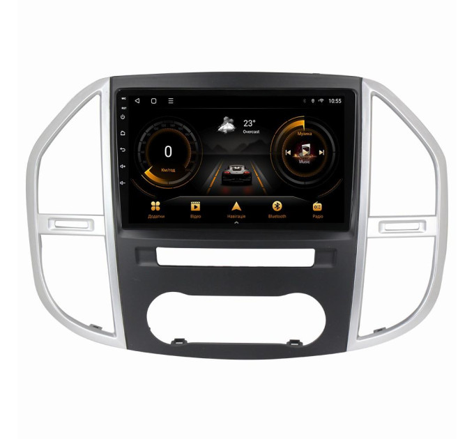 Штатна магнітола для Mercedes Vito W447 2014-2020 BACAR 1/16Gb Optimal