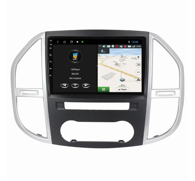 Штатна магнітола для Mercedes Vito W447 2014-2020 BACAR 1/16Gb Optimal