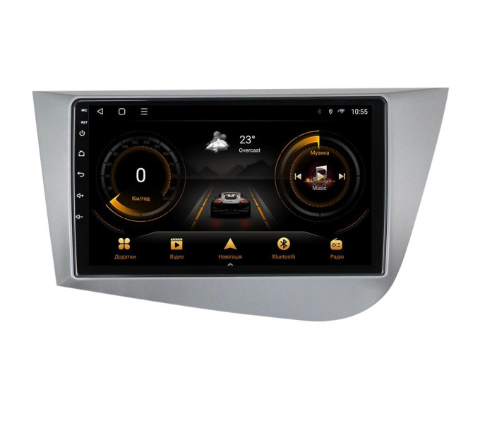 Штатна магнітола для Seat Leon 2 2005-2012 BACAR 1/16Gb Optimal
