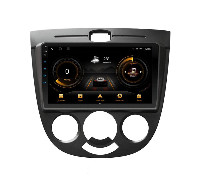 Штатна магнітола для Chevrolet Lacetti 2004-2013 BACAR 1/16Gb Optimal