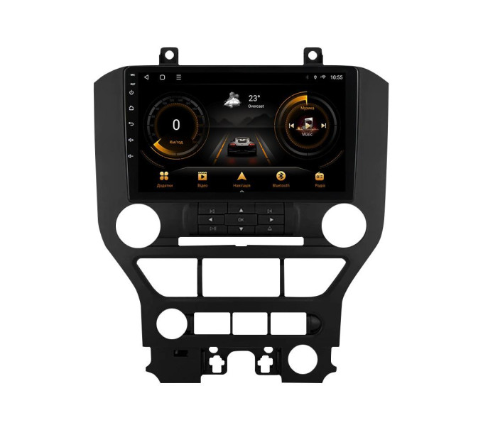 Штатна магнітола для Ford Mustang VI S550 2014-2021 BACAR 1/16Gb Optimal