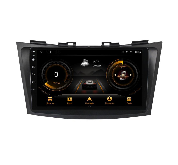 Штатна магнітола для Suzuki Swift 2011-2017 BACAR 1/16Gb Optimal