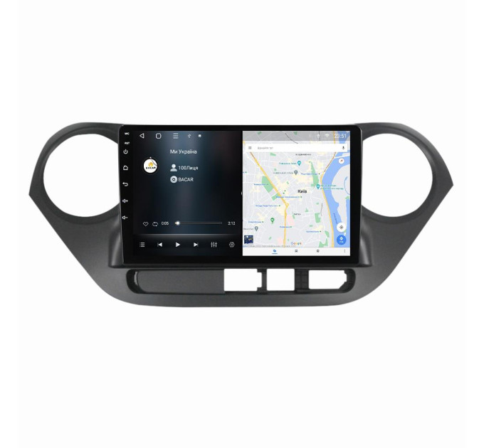 Штатна магнітола для Hyundai i10 2013-2016 BACAR 4/64Gb Individual