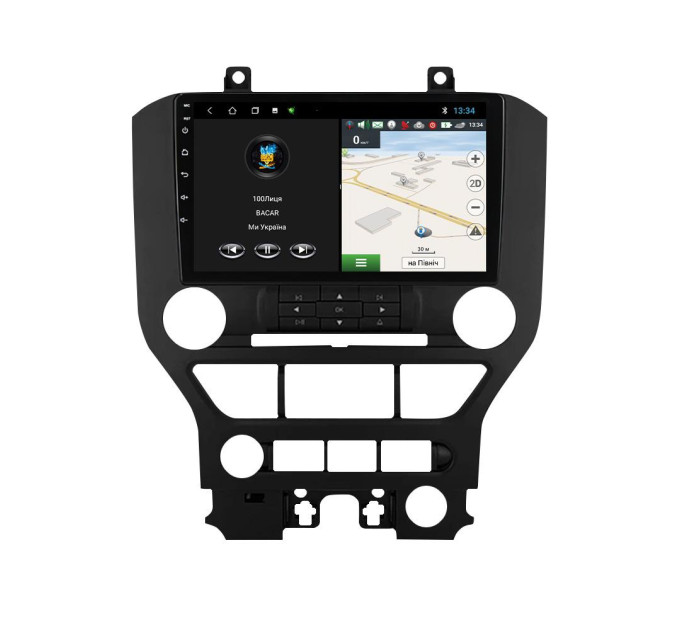 Штатна магнітола для Ford Mustang VI S550 2014-2021 BACAR 1/16Gb Optimal