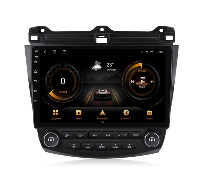 Штатна магнітола для Honda Accord 7 2002-2008 BACAR 1/16Gb Optimal