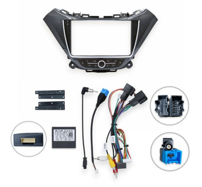 Перехідна рамка QBR 1241-36 під Chevrolet Malibu 9 2015-2020
