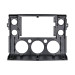 Перехідна рамка QBR 0446-09 під Toyota FJ Cruiser J15 2006-2020 (F4) 9 дюймів