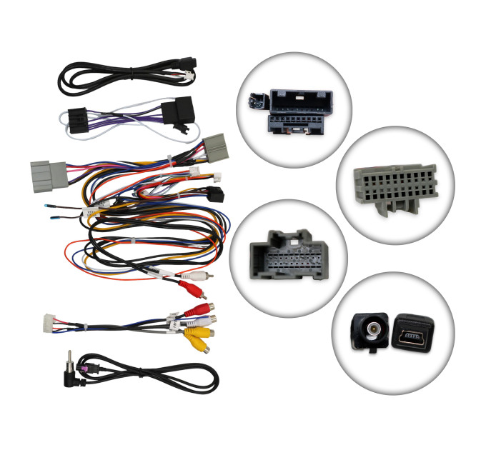 Комплект дротів під Android магнітолу для Buick Chevrolet GMC Opel QBR BK-1033