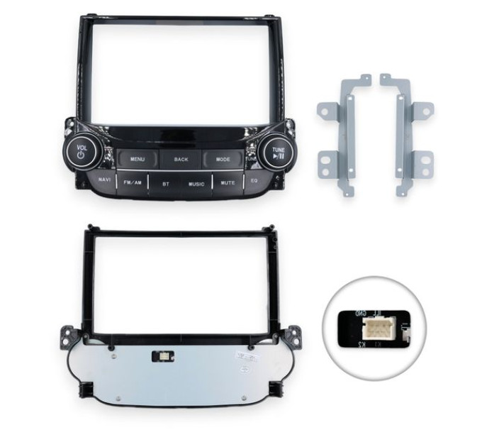 Перехідна рамка QBR 1242-36 під Chevrolet Malibu 8 2012-2015