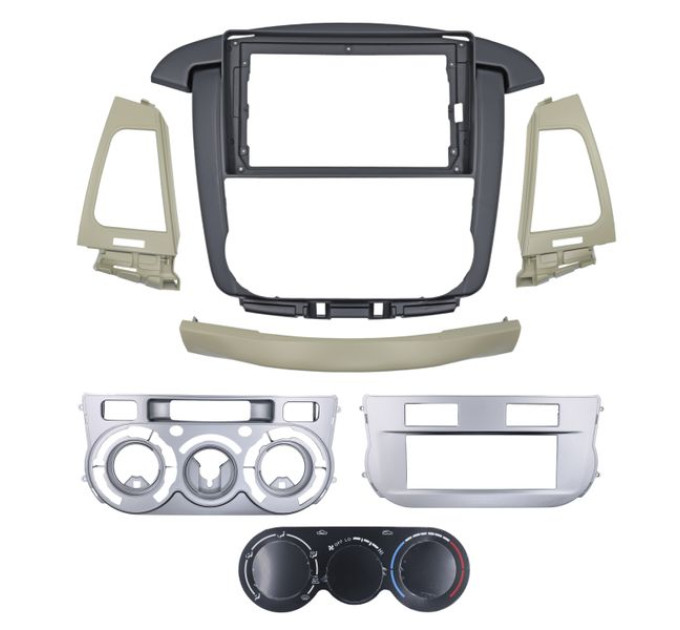 Перехідна рамка QBR 0469-82 під Toyota Innova, Crysta 2008-2010 (F1) 9 дюймів