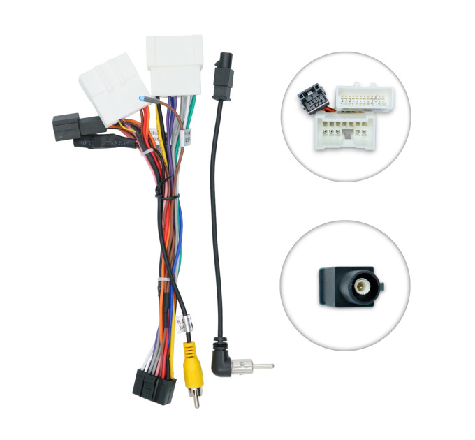 Комплект дротів під Android магнітолу для Lada QBR LD-4154