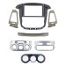 Перехідна рамка QBR 0471-02 під Toyota Innova, Crysta 2008-2010 (F2) 9 дюймів