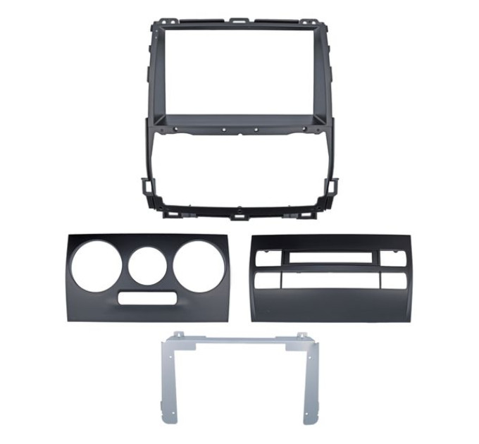 Перехідна рамка QBR 9012-36 під Toyota Land Cruiser Prado 120 2004-2009 (F2) 9 дюймів