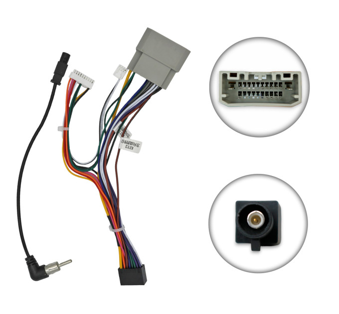 Комплект дротів під Android магнітолу для Jeep QBR JP-2302A