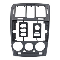Перехідна рамка QBR 0777-09 під Hyundai Getz 1【Right hand driver】2002-2011 серебро (F1) 9 дюймів