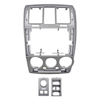 Перехідна рамка QBR 0796-09 під Hyundai Getz 1【Right hand driver】2002-2011 черная (F2) 9 дюймів
