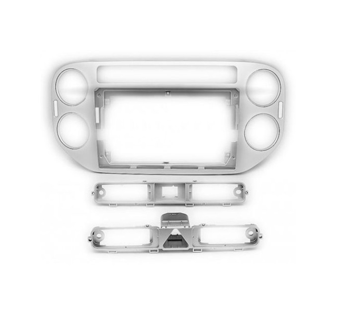 Перехідна рамка QBR Q0083 Volkswagen Tiguan 2011-2016 (silver)