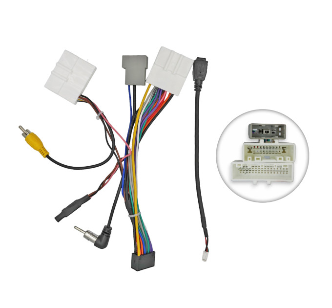 Комплект дротів під Android магнітолу для Nissan QBR NS-0509