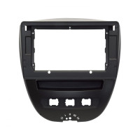 Перехідна рамка QBR 0498-18 під Citroen C1 2005-2014, Peugeot 107 2005-2014, Toyota Aygo 2005-2014 10 дюймів